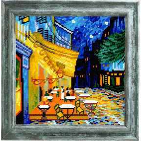 «Ночная терраса кафе», В. ван Гог Канва с нанесенным рисунком Чарівниця E-54