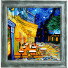 «Нічна тераса кафе», В. ван Гог Канва з нанесеним малюнком Чарівниця E-54