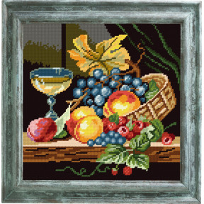 Натюрморт із фруктами Канва із нанесеним малюнком Чарівниця E-63