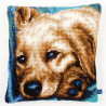Милий собака Набір для вишивання хрестом (подушка) Vervaco