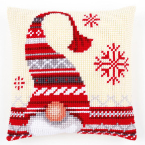 Рождественские гномы Набор для вышивания крестом (подушка) Vervaco PN-0156877