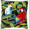 Тропические птицы Набор для вышивания крестом (подушка) Vervaco PN-0186881