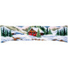 Зимний пейзаж Набор для вышивания крестом (подушка) Vervaco PN-0188593