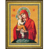 Божия Матерь Почаевская Набор для вышивания крестом с мулине Чарівниця NP-18