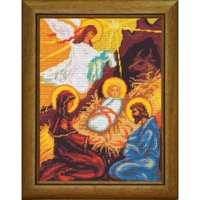 Рождество Христово Набор для вышивания крестом Чарівниця NJ-02