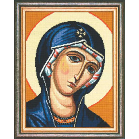 Пресвятая Богородица «Одигитрия» Набор для вышивания крестом Чарівниця NJ-11