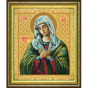 Пресвятая Богородица «Умиление» Набор для вышивания крестом Чарівниця NJ-12