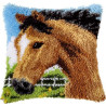 Конячка Набір для вишивання подушки (килимкова техніка) Vervaco