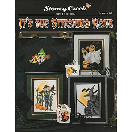 It's the Stitching Hour Схема для вишивання хрестом Stoney Creek LFT082