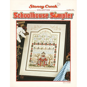 Schoolhouse Sampler Схема для вишивання хрестиком Stoney Creek LFT101