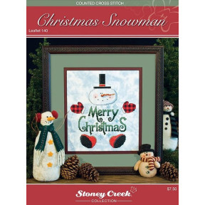 Christmas Snowman Схема для вишивання хрестиком Stoney Creek LFT140