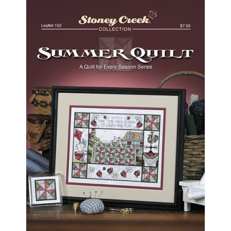 Summer Quilt Схема для вишивання хрестиком Stoney Creek LFT152
