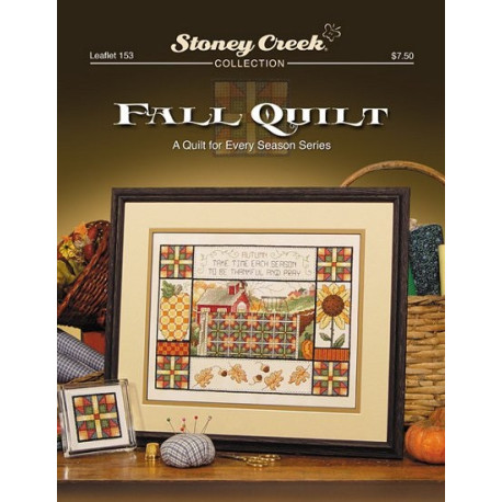 Fall Quilt Схема для вышивания крестом Stoney Creek LFT153