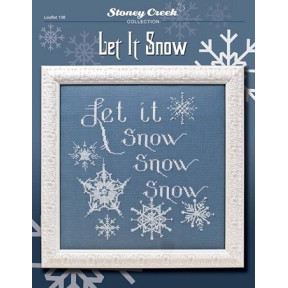 Let It Snow Схема для вишивання хрестиком Stoney Creek LFT198