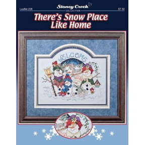 The Snow Place Like Home Схема для вишивання хрестом Stoney Creek LFT228