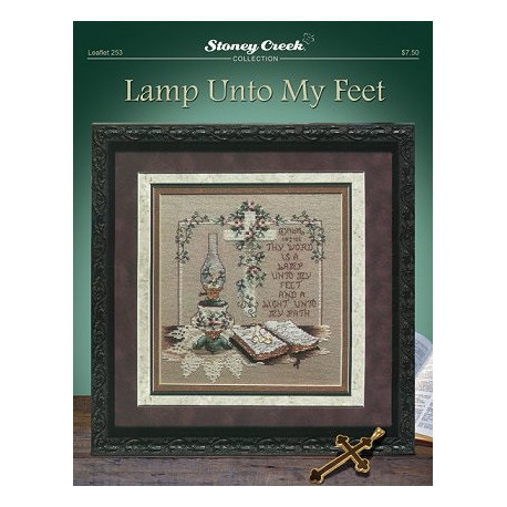 Lamp Unto My Feet Схема для вишивання хрестиком Stoney Creek LFT253