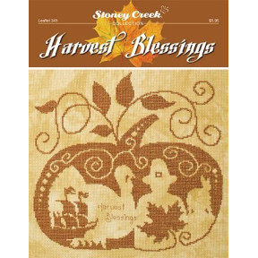 Harvest Blessings Схема для вышивания крестом Stoney Creek LFT345