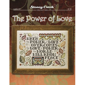 The Power of Love Схема для вышивания крестом Stoney Creek LFT351