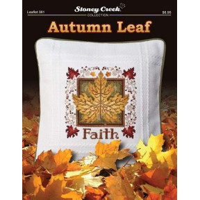 Autumn Leaf Схема для вишивання хрестом Stoney Creek LFT381