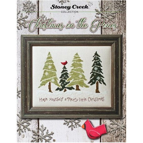 Christmas in the Pines Схема для вишивання хрестом Stoney Creek