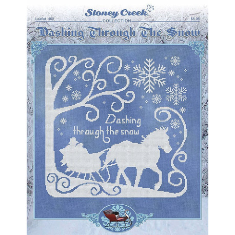 Dashing Through The Snow Схема для вишивання хрестиком Stoney Creek LFT469