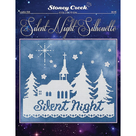 Silent Night Silhouette Схема для вишивання хрестиком Stoney Creek LFT506