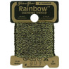 Rainbow Blending Thread 907 Black Gold Металеве муліне Glissen Gloss RBT907