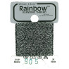 Rainbow Blending Thread 905 Gun Metal Gray Металеве муліне Glissen Gloss RBT905