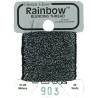 Rainbow Blending Thread 903 Charcoal Металлизированное мулине Glissen Gloss RBT903