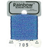 Rainbow Blending Thread 705 Cornflower Blue Металлизированное мулине Glissen Gloss RBT705