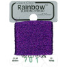 Rainbow Blending Thread 701 Violet Металізоване муліне Glissen Gloss RBT701