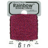 Rainbow Blending Thread 610 Blue Red Металізоване муліне Glissen Gloss RBT610