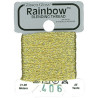 Rainbow Blending Thread 406 Gold Металлизированное мулине Glissen Gloss RBT406