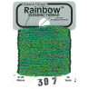 Rainbow Blending Thread 307 Multi Green Металізоване муліне Glissen Gloss RBT307