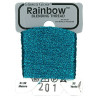 Rainbow Blending Thread 201 Teal Green Металізоване муліне Glissen Gloss RBT201