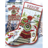 Santa's Express Stocking Комплект ґудзиків Stoney Creek LFT579BP(21SUMBP20)