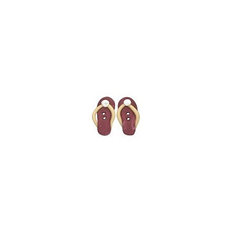 Bordeaux Swirl Flip Flops 2 шт. Ґудзики Stoney Creek SB126BD