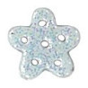 Blue Glitter Snowflake, Medium Гудзик Stoney Creek SB035M фото