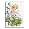 Картина з паперу Папертоль РТ130029 Ангел Трояндочка