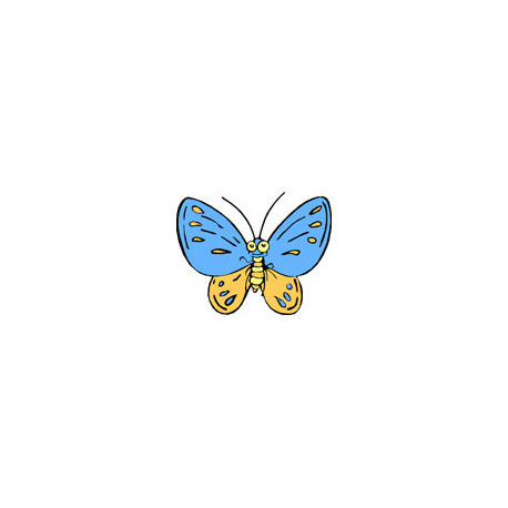 Метелик Тканина для вишивання з нанесеним малюнком Orchidea O-308