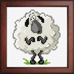 Овца Набор для вышивания с нанесённым рисунком Orchidea N-1140