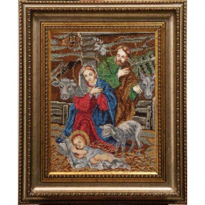 Різдво Христове Канва з нанесеним малюнком для вишивання бісером Солес РХ-СХ