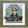Весела кухня Канва з нанесеним малюнком для вишивання бісером Солес ВК-08-СХ