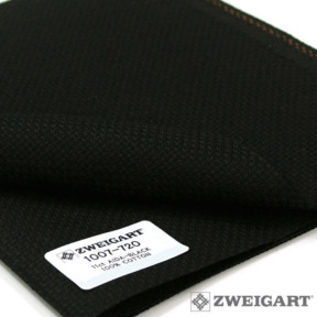 Perl-Aida 11 (55х70см) черный Ткань для вышивания Zweigart 1007/720