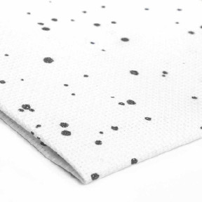 Stern-Aida Splash 14 (36х46см) белый с базальтовыми брызгами Ткань для вышивания Zweigart 3706/1329