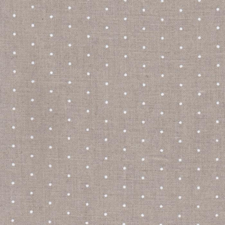 Edinburgh 36 (36х46см) лен с белыми мини точками Ткань для вышивания Zweigart 3217/1399