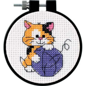 Милый котенок Набор для вышивки крестом Dimensions 73038