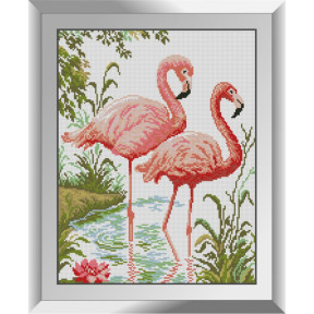 Фламинго Набор алмазной живописи Dream Art 31808D
