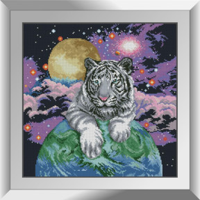 Космічний тигр Набір алмазного живопису Dream Art 31867D