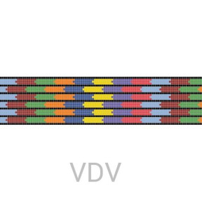 Браслет широкий Набор для вышивания бисером VDV БШ-006